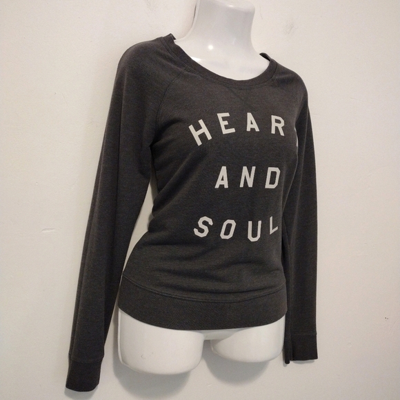 Old Navy - Crew Fall Heather Gray Sweater - Picture 5 of 13